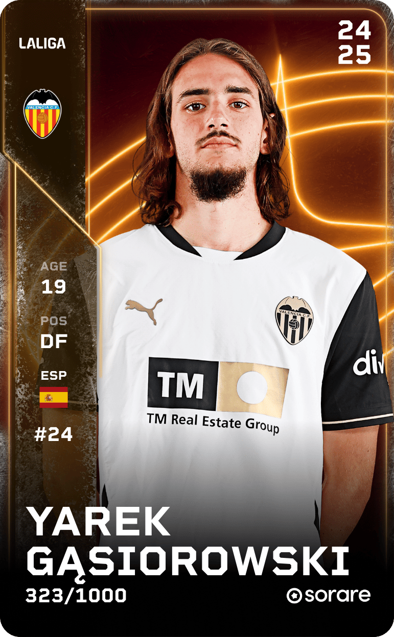 Yarek Gąsiorowski 2024-25 • Limited 323/1000