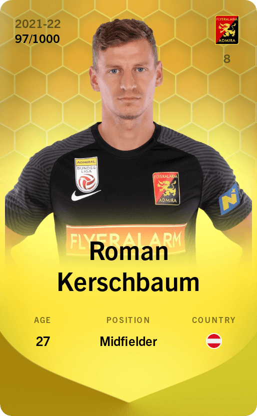 Roman Kerschbaum 2021-22 • Limited 97/1000