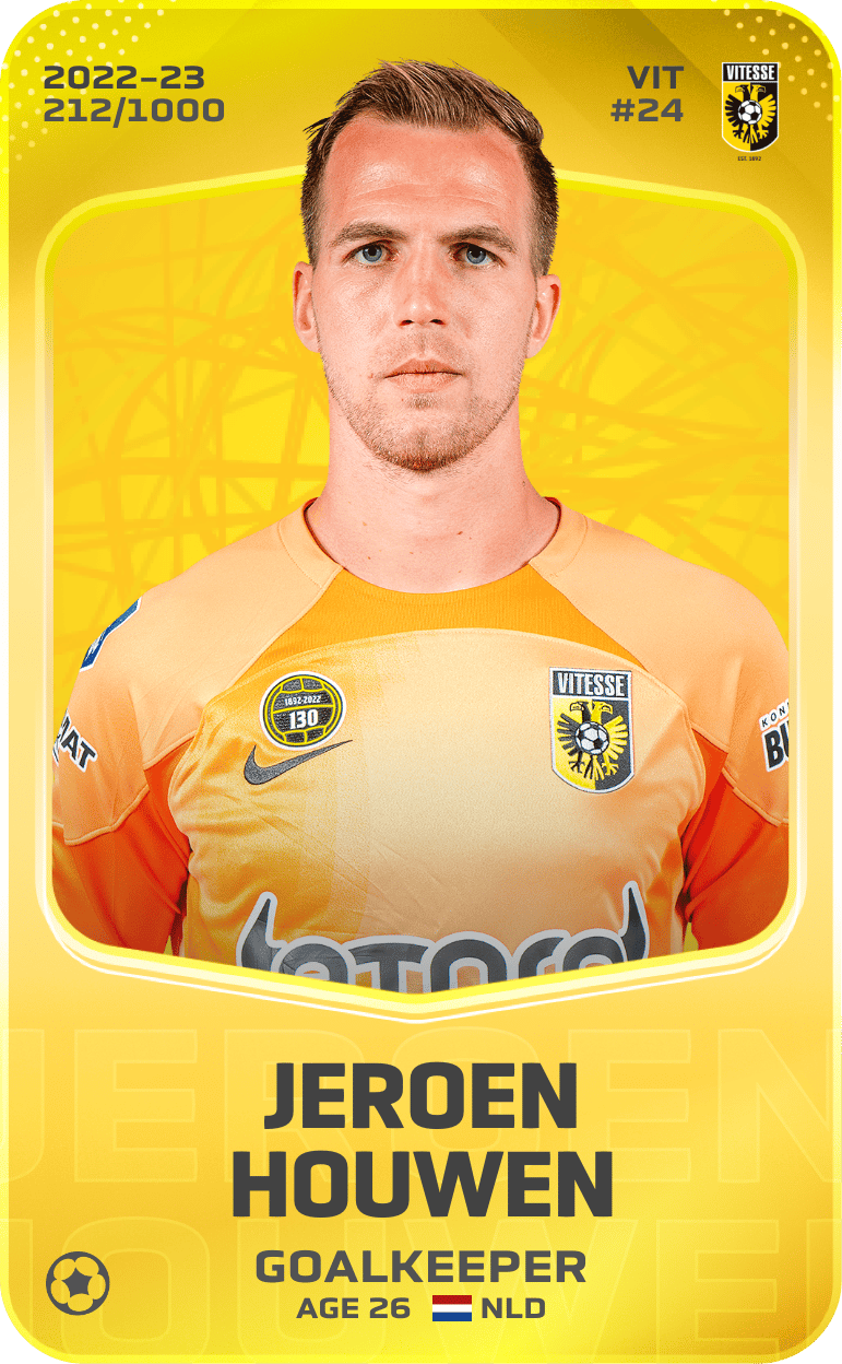 Jeroen Houwen 2022-23 • Limited 212/1000