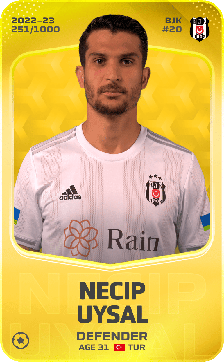 Necip Uysal 2022-23 • Limited 251/1000