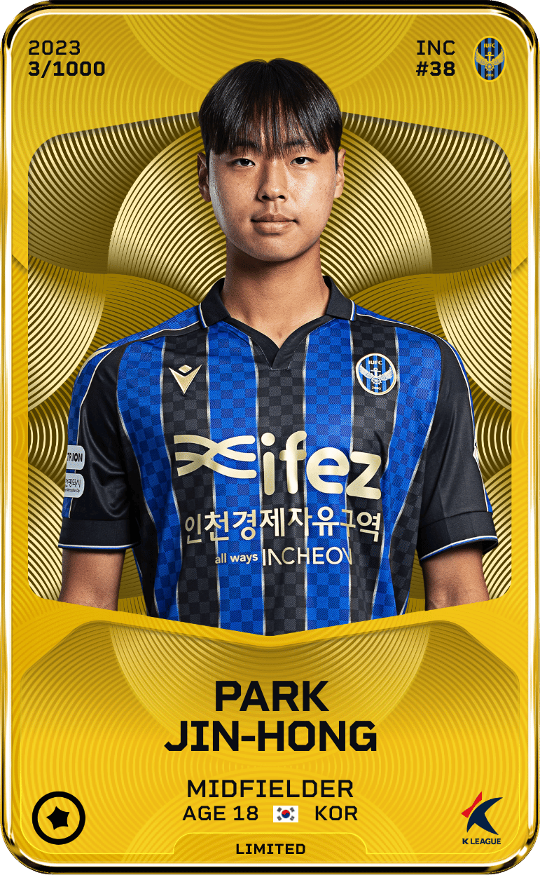 Park Jin-Hong 2023-24 • Limited 3/1000