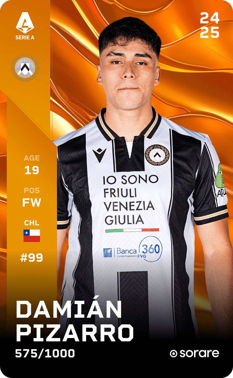 Damián Pizarro 2024-25 • Limited 575/1000