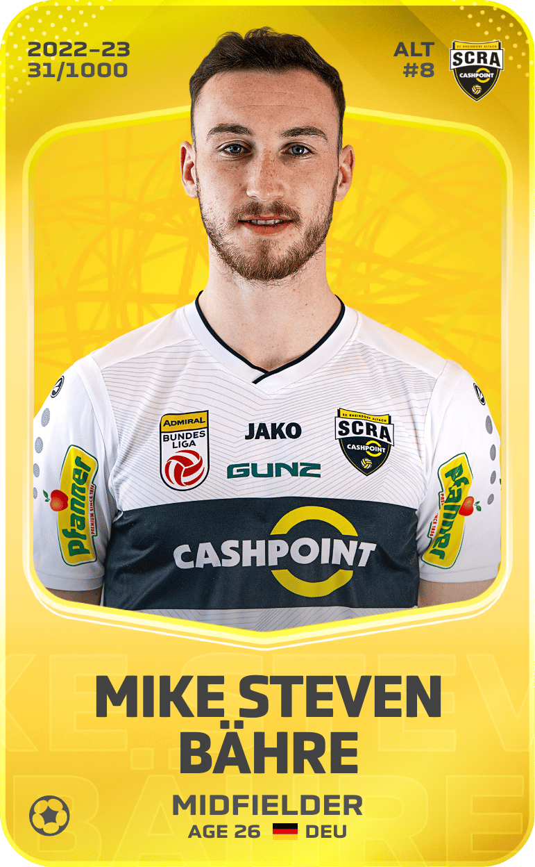Mike Steven Bähre 2022-23 • Limited 31/1000