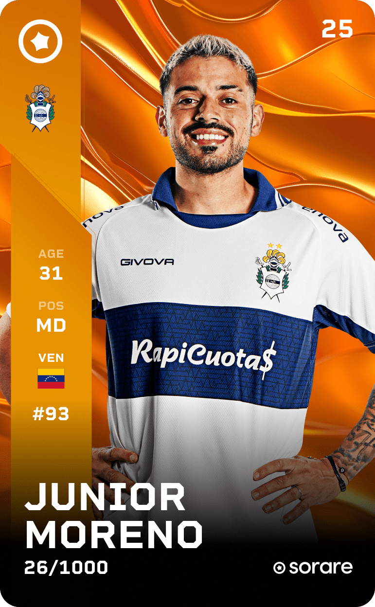 Junior Moreno 2025-26 • Limited 26/1000