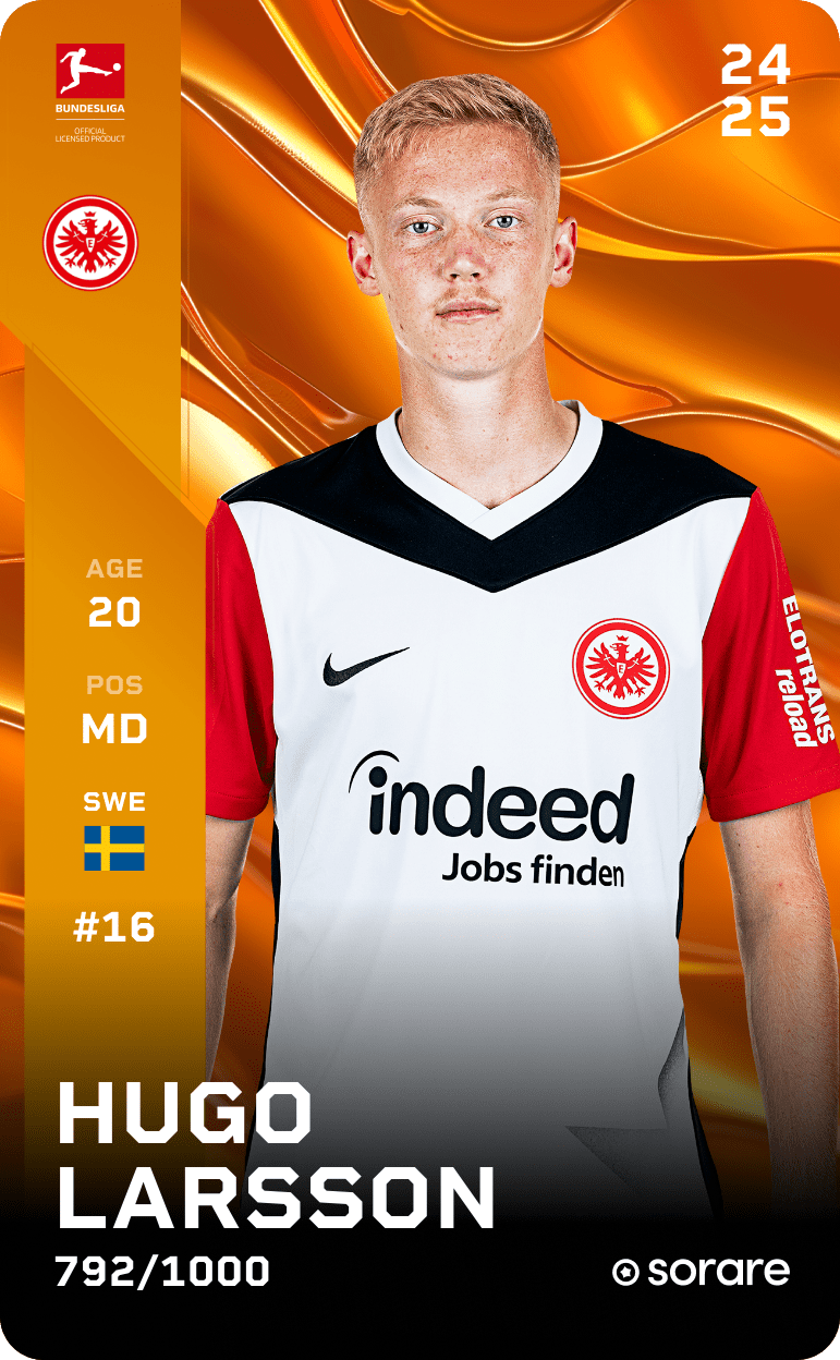 Hugo Larsson 2024-25 • Limited 792/1000