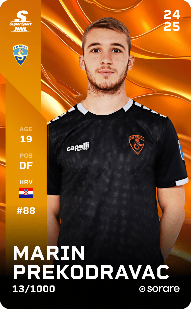 Marin Prekodravac 2024-25 • Limited 13/1000