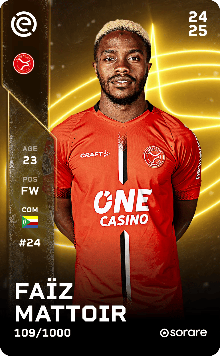 Faïz Mattoir 2024-25 • Limited 109/1000