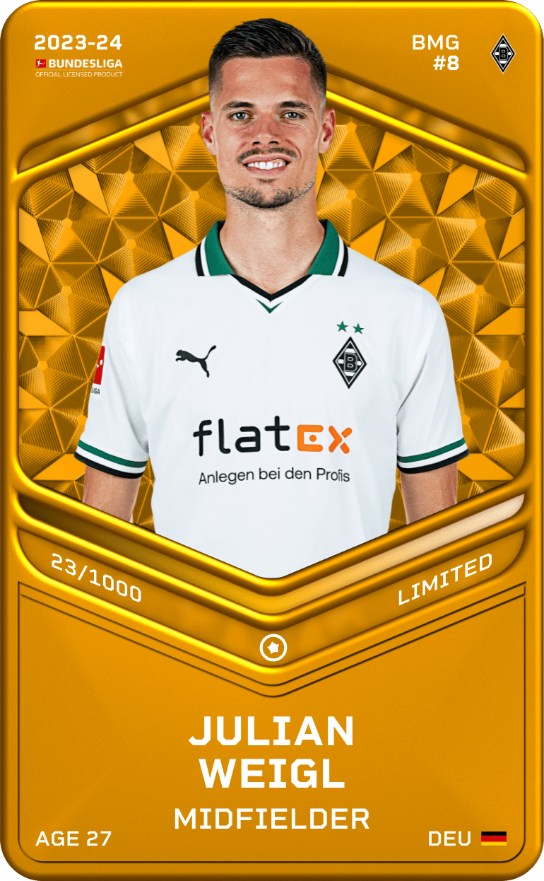 Julian Weigl 2023-24 • Limited 23/1000