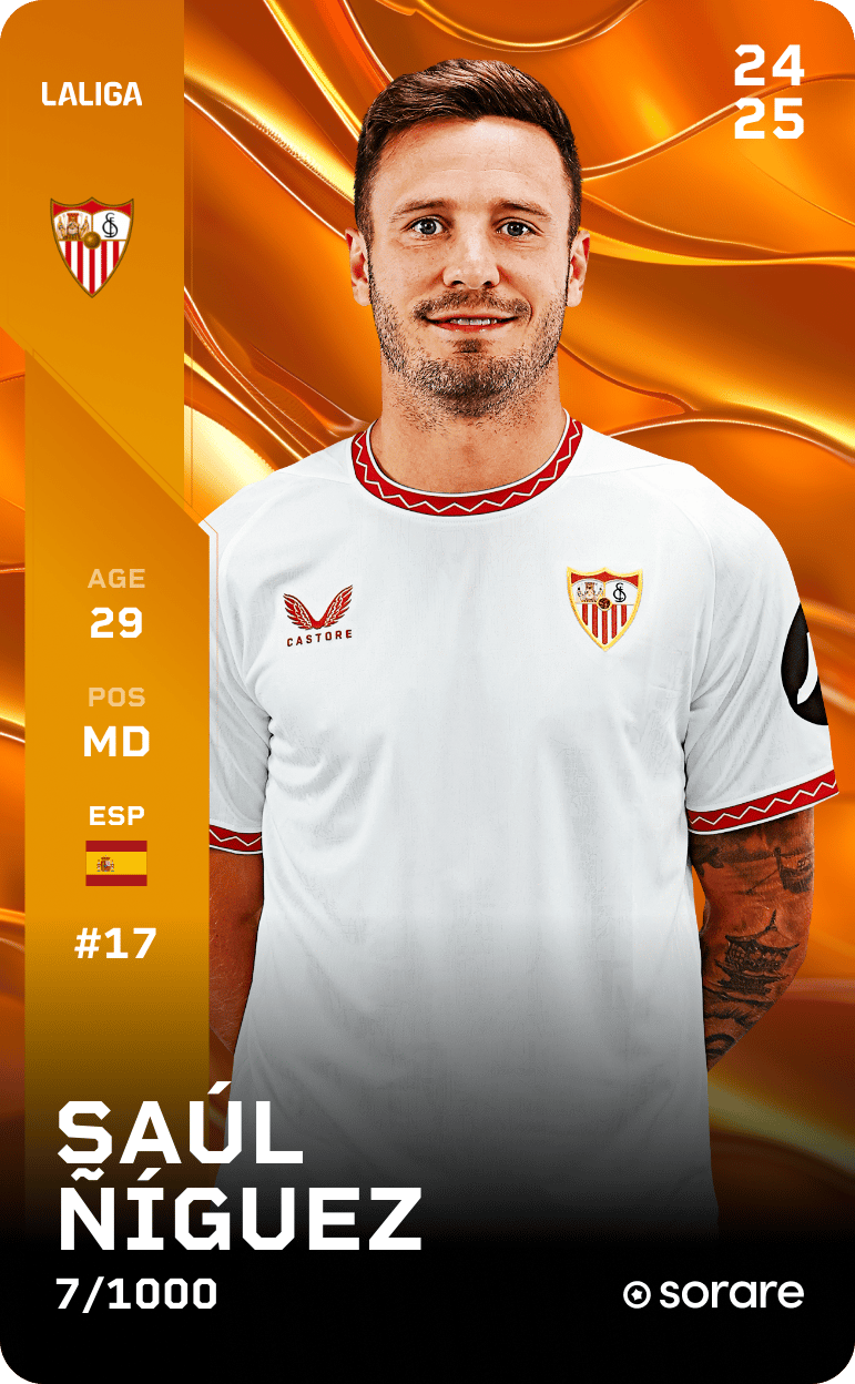 Saúl 2024-25 • Limited 7/1000