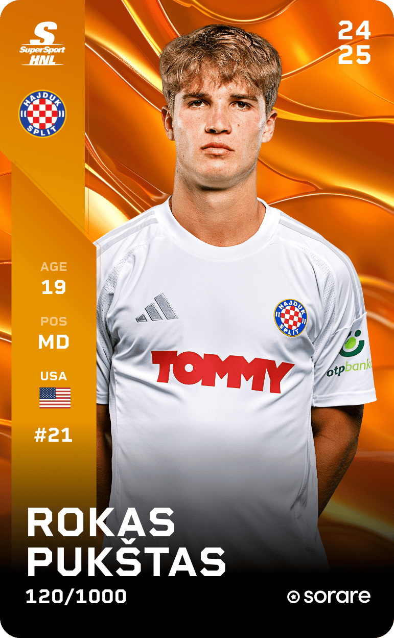 Rokas Pukštas 2024-25 • Limited 120/1000