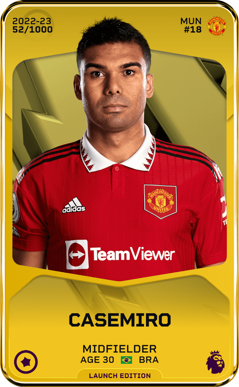 Casemiro 2022-23 • Limited 52/1000