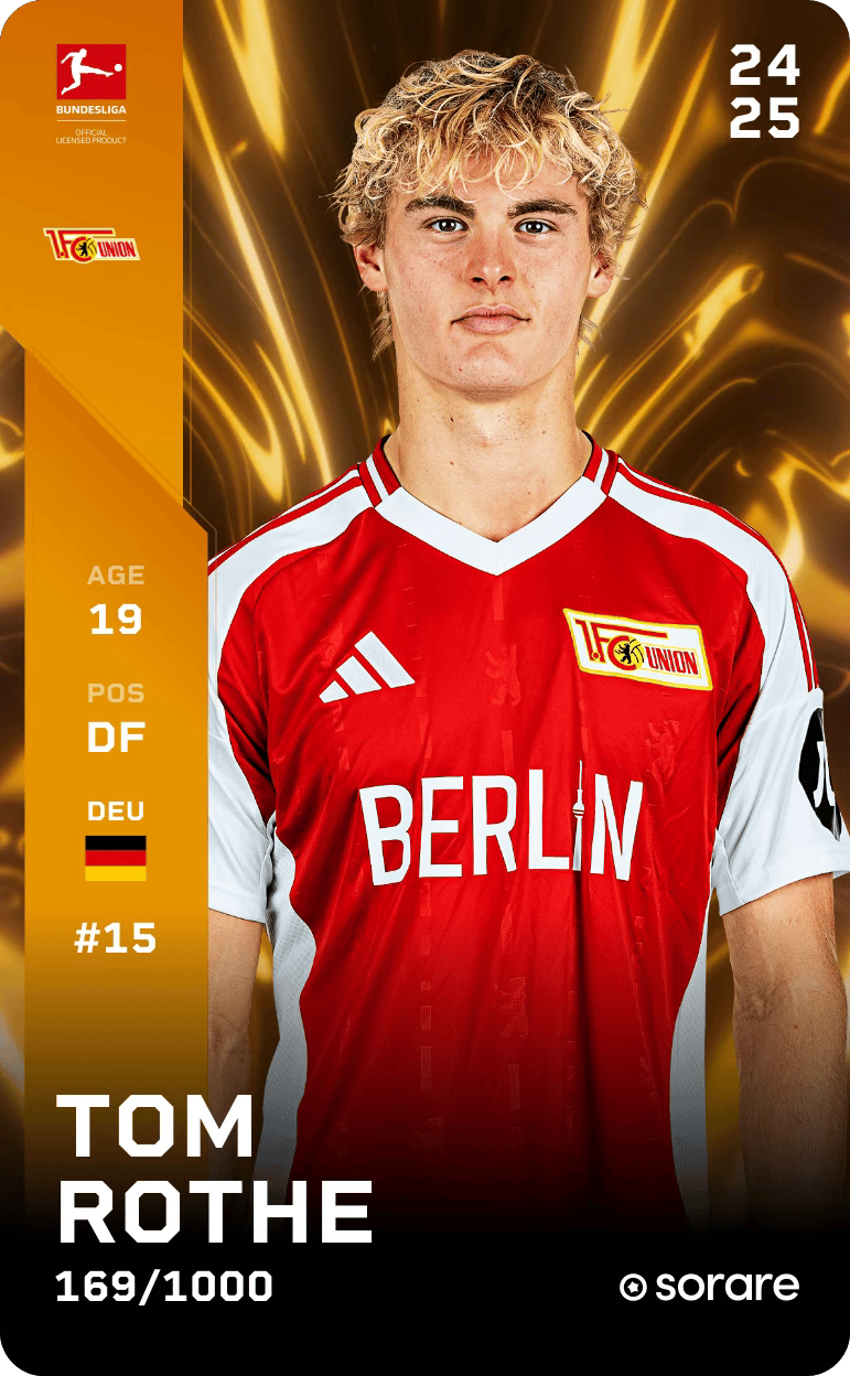 Tom Rothe 2024-25 • Limited 169/1000