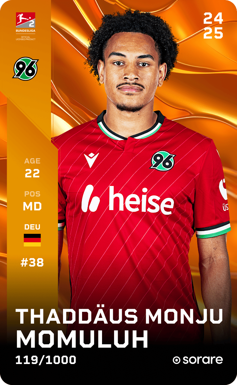 Thaddäus Monju Momuluh 2024-25 • Limited 119/1000
