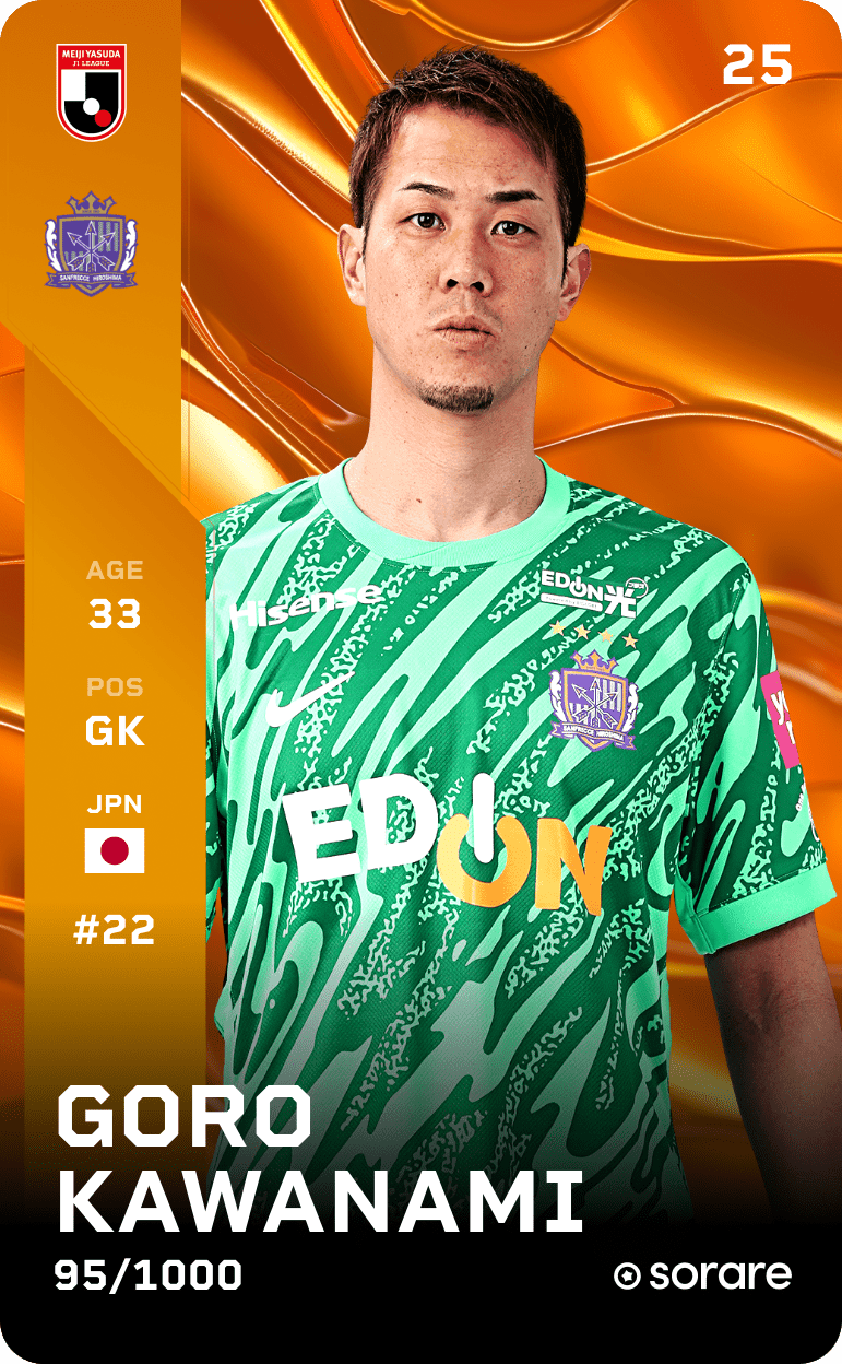 Goro Kawanami 2025-26 • Limited 95/1000