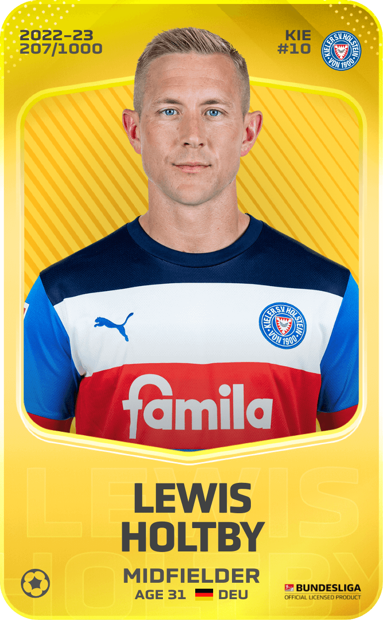 Lewis Holtby 2022-23 • Limited 207/1000