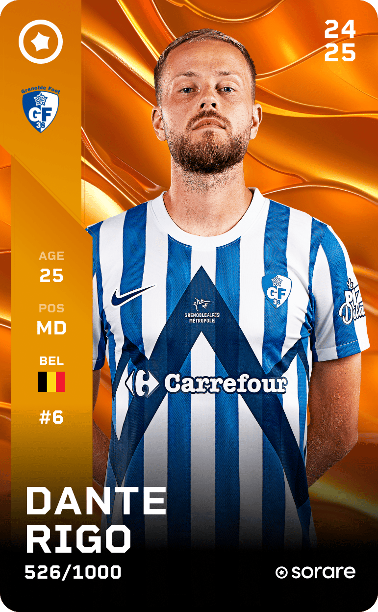 Dante Rigo 2024-25 • Limited 526/1000