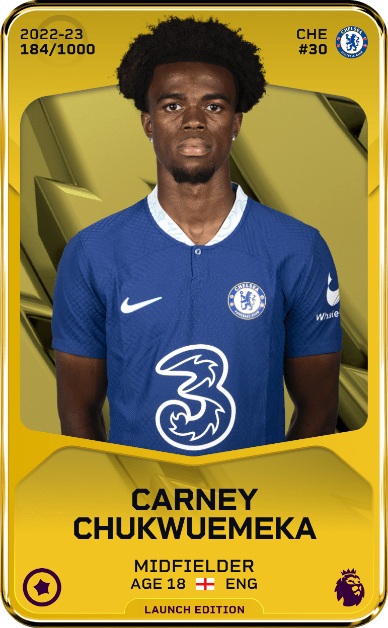 Carney Chukwuemeka 2022-23 • Limited 184/1000
