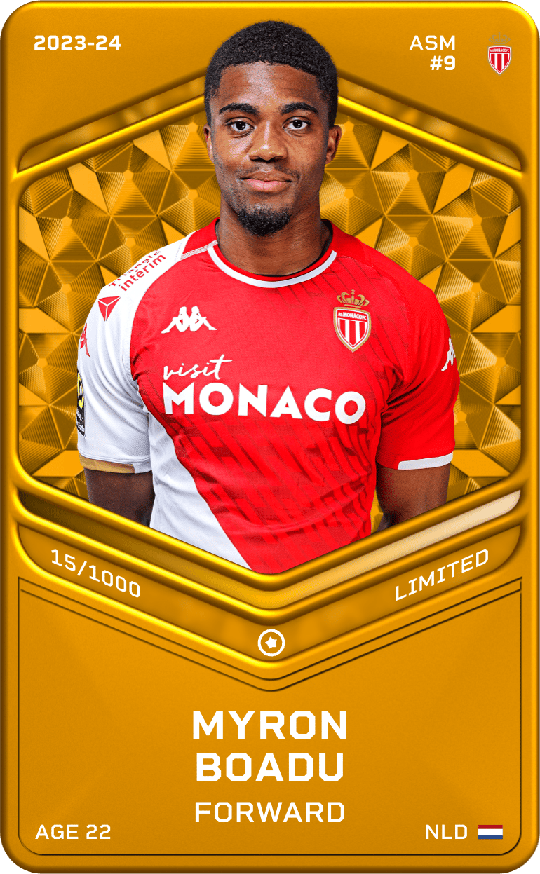 Myron Boadu 2023-24 • Limited 15/1000
