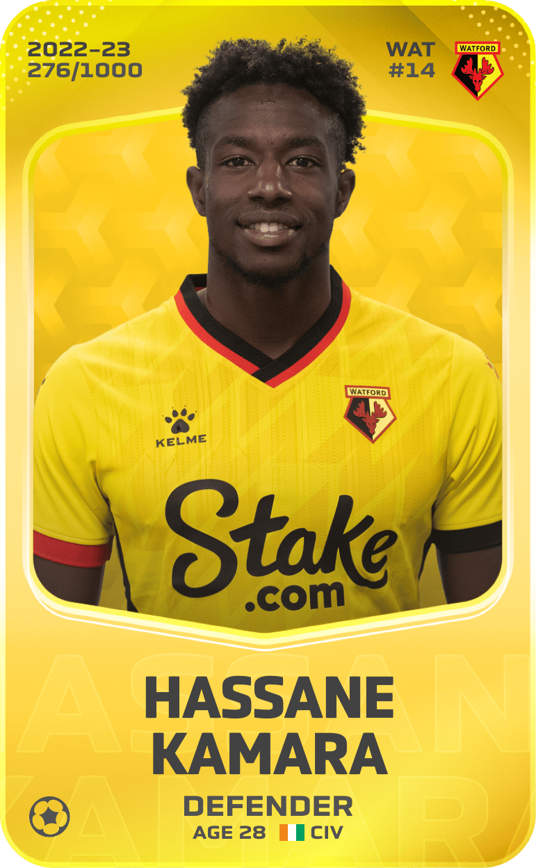 Hassane Kamara 2022-23 • Limited 276/1000
