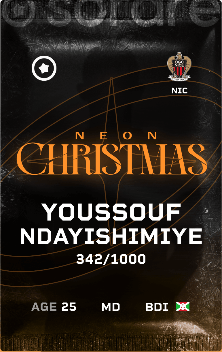 Youssouf Ndayishimiye 2024-25 • Limited 342/1000