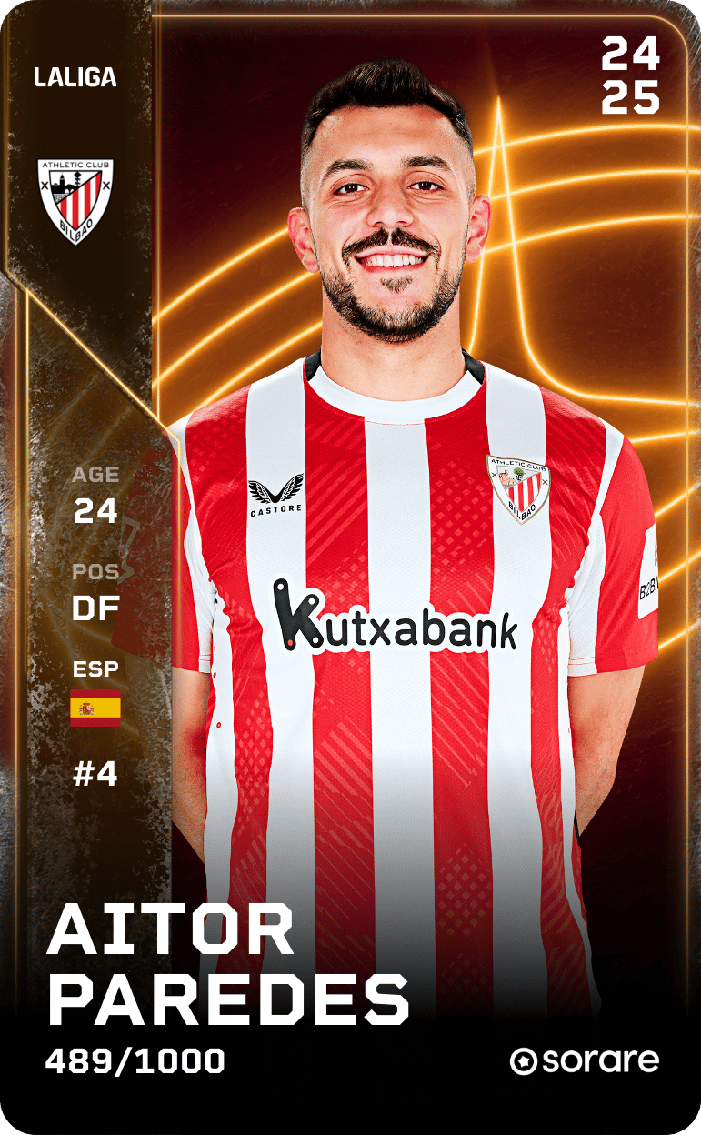 Aitor Paredes 2024-25 • Limited 489/1000