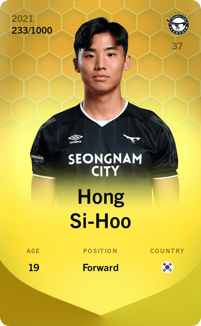 Hong Si-Hoo 2021-22 • Limited 233/1000
