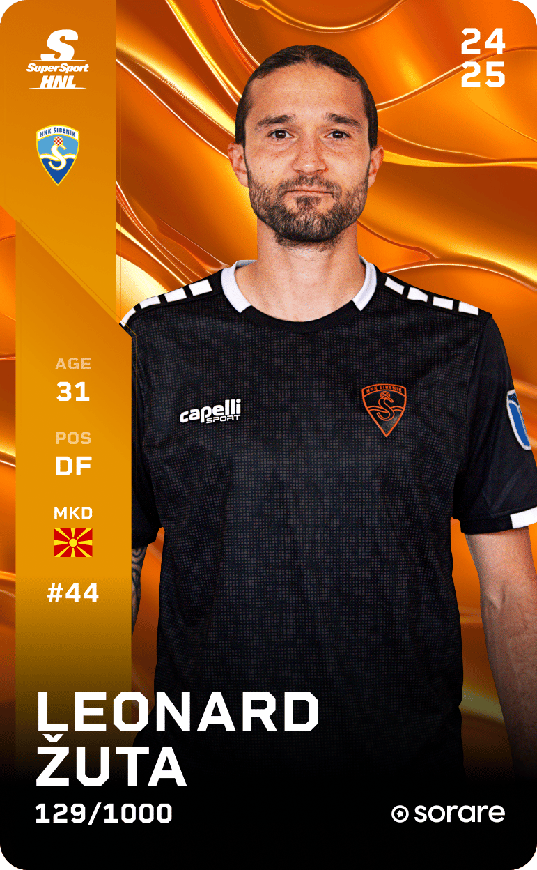 Leonard Zuta 2024-25 • Limited 129/1000