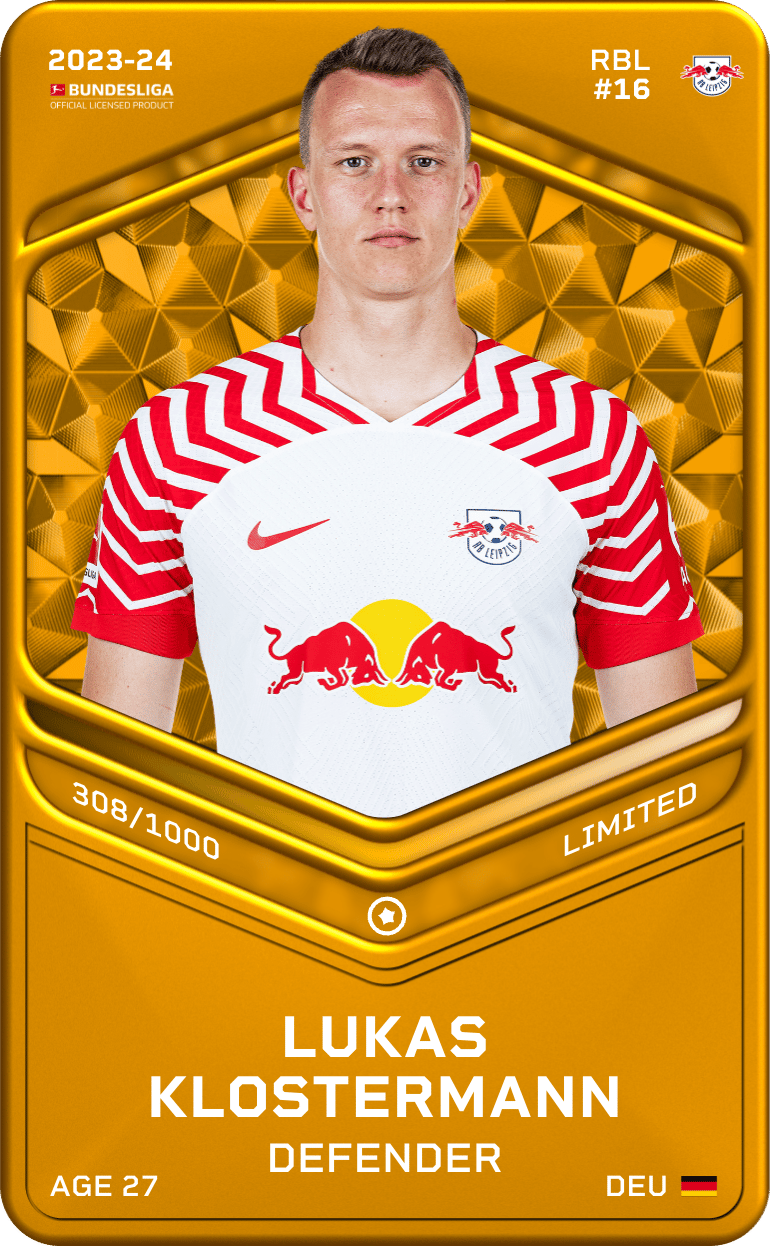 Lukas Klostermann 2023-24 • Limited 308/1000