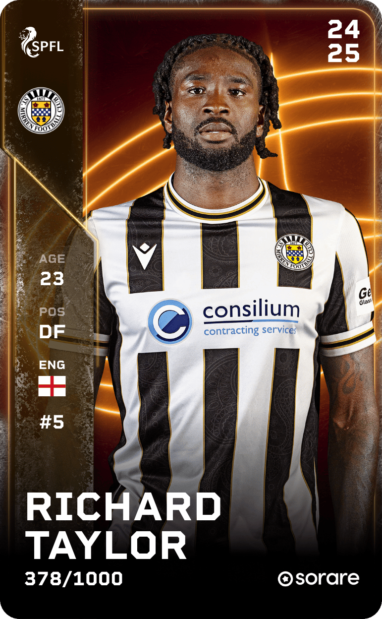 Richard Taylor 2024-25 • Limited 378/1000