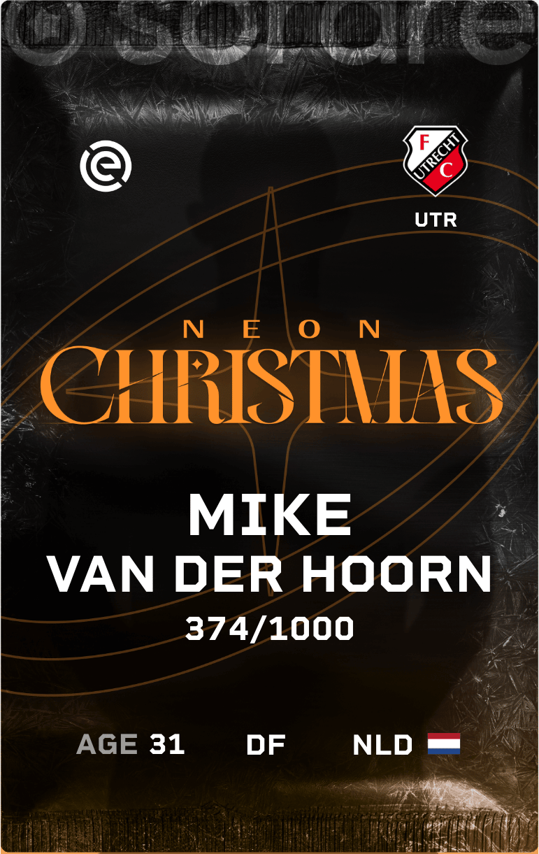 Mike van der Hoorn 2024-25 • Limited 374/1000