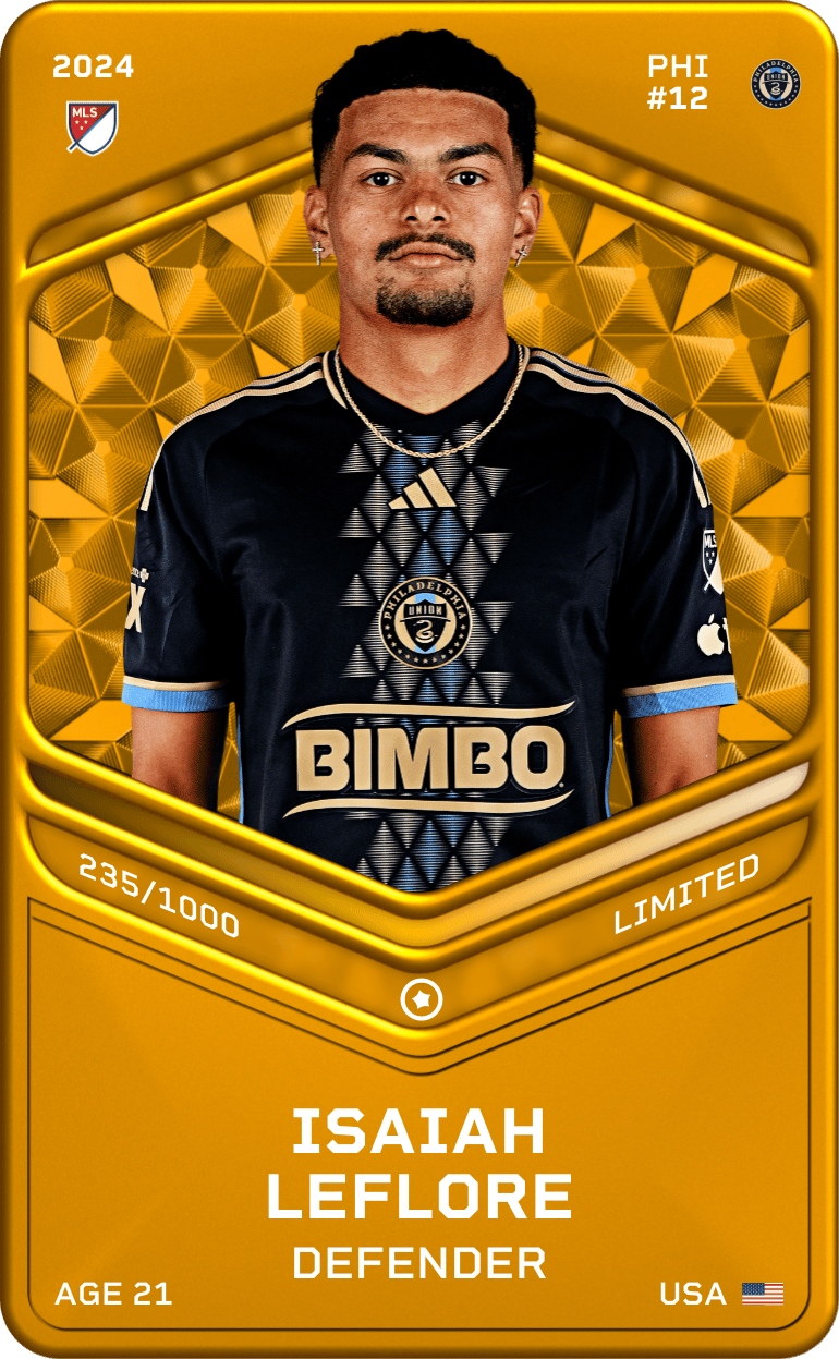 Isaiah LeFlore 2024-25 • Limited 235/1000