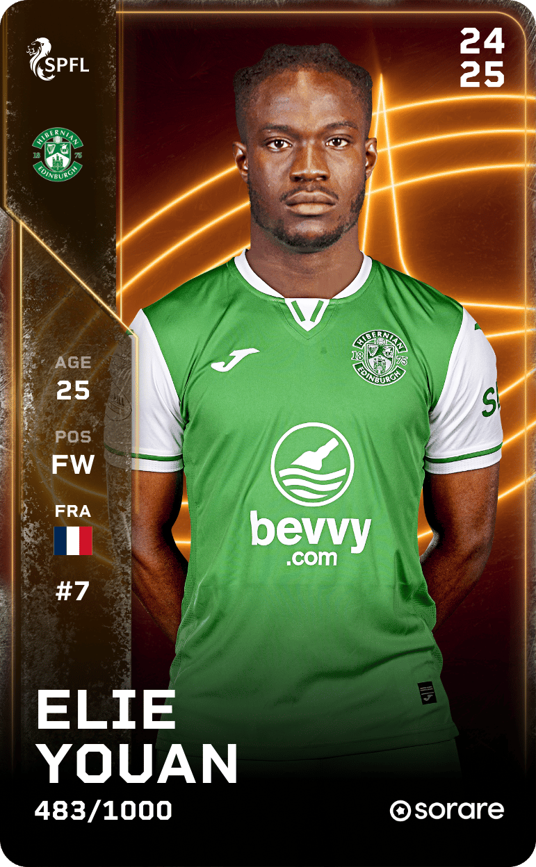 Elie Youan 2024-25 • Limited 483/1000