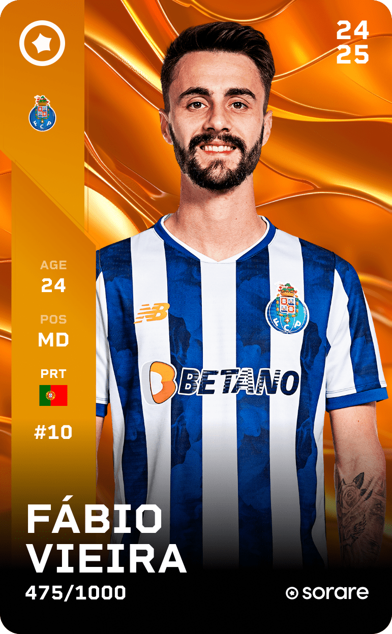 Fábio Vieira 2024-25 • Limited 475/1000