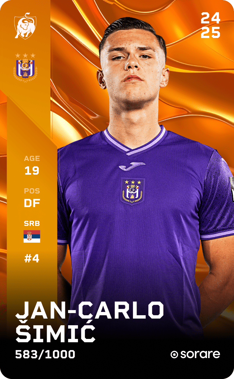 Jan-Carlo Šimić 2024-25 • Limited 583/1000