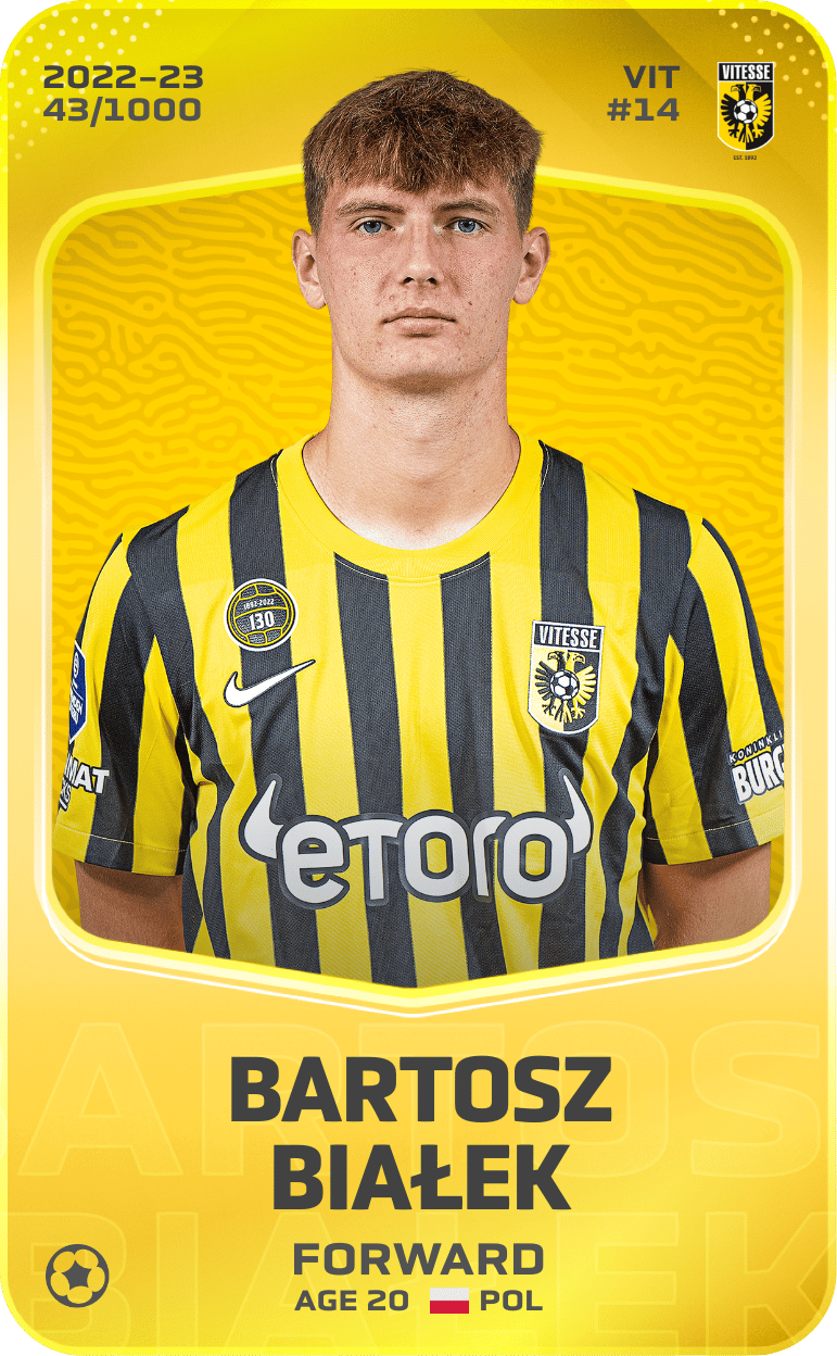 Bartosz Białek 2022-23 • Limited 43/1000
