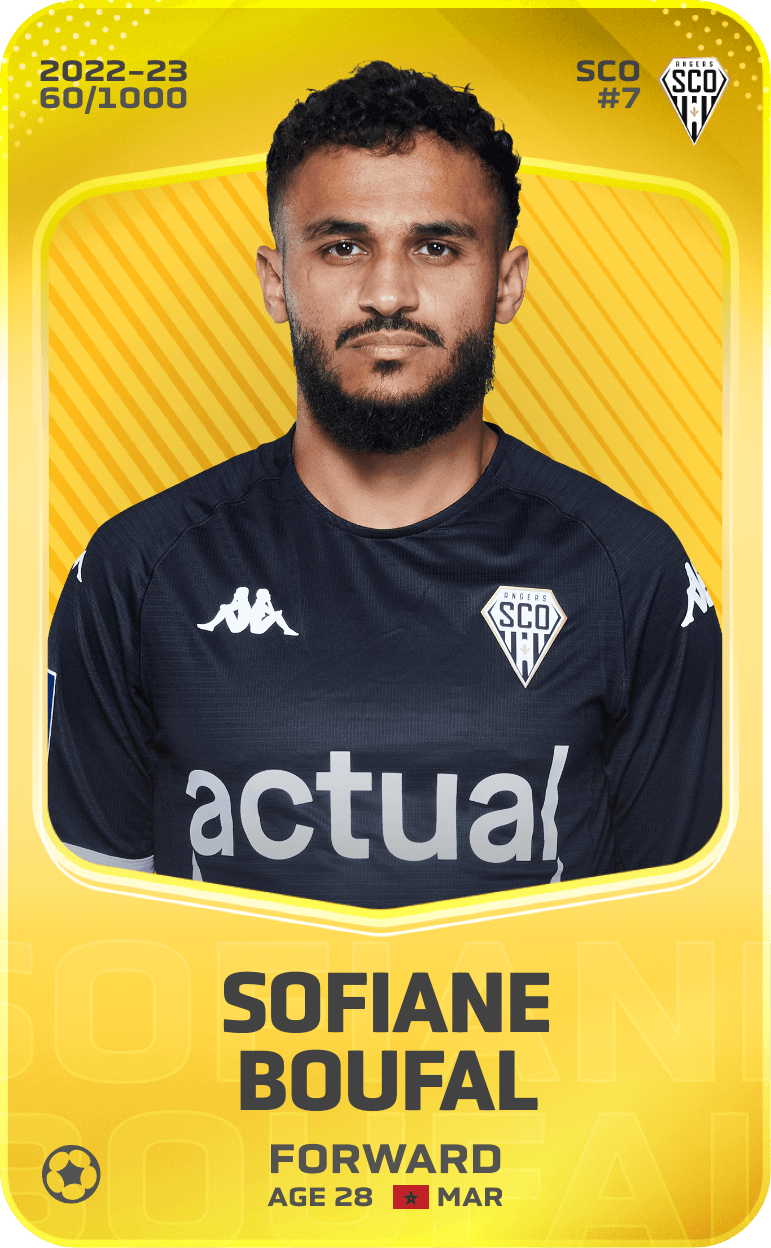 Sofiane Boufal 2022-23 • Limited 60/1000