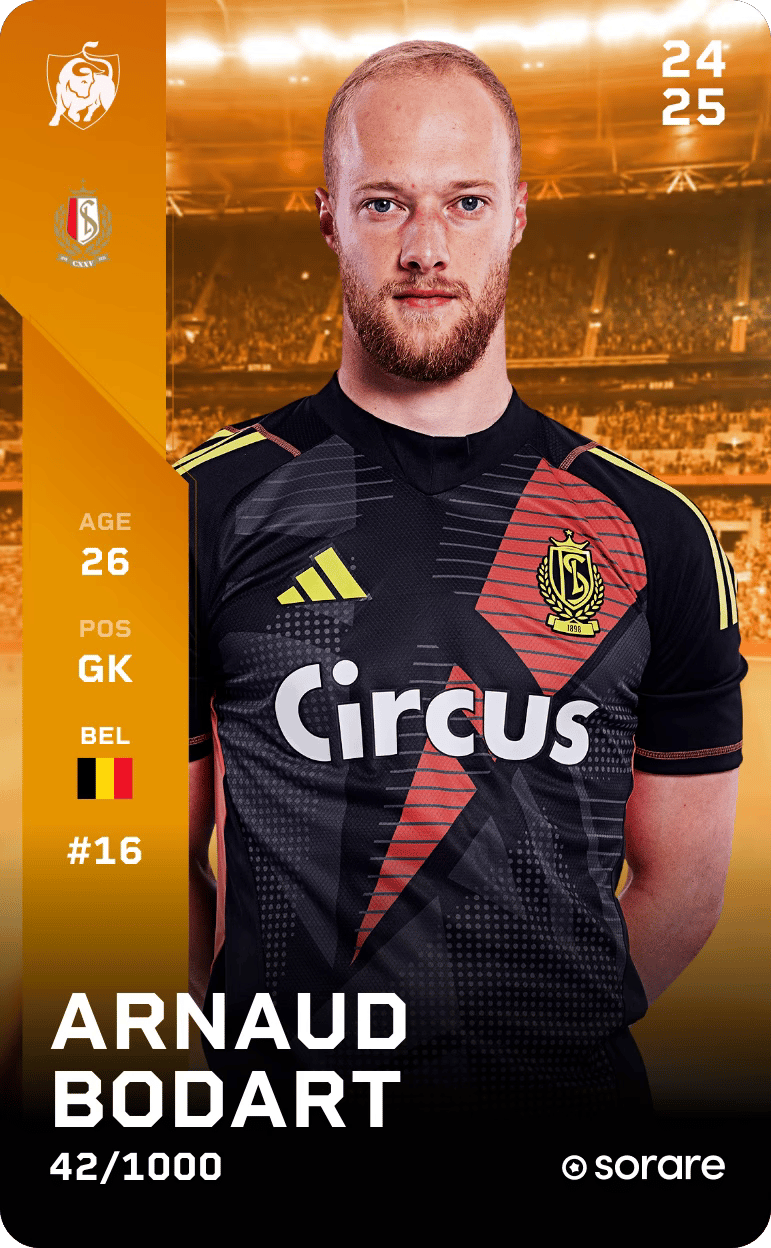 Arnaud Bodart 2024-25 • Limited 42/1000