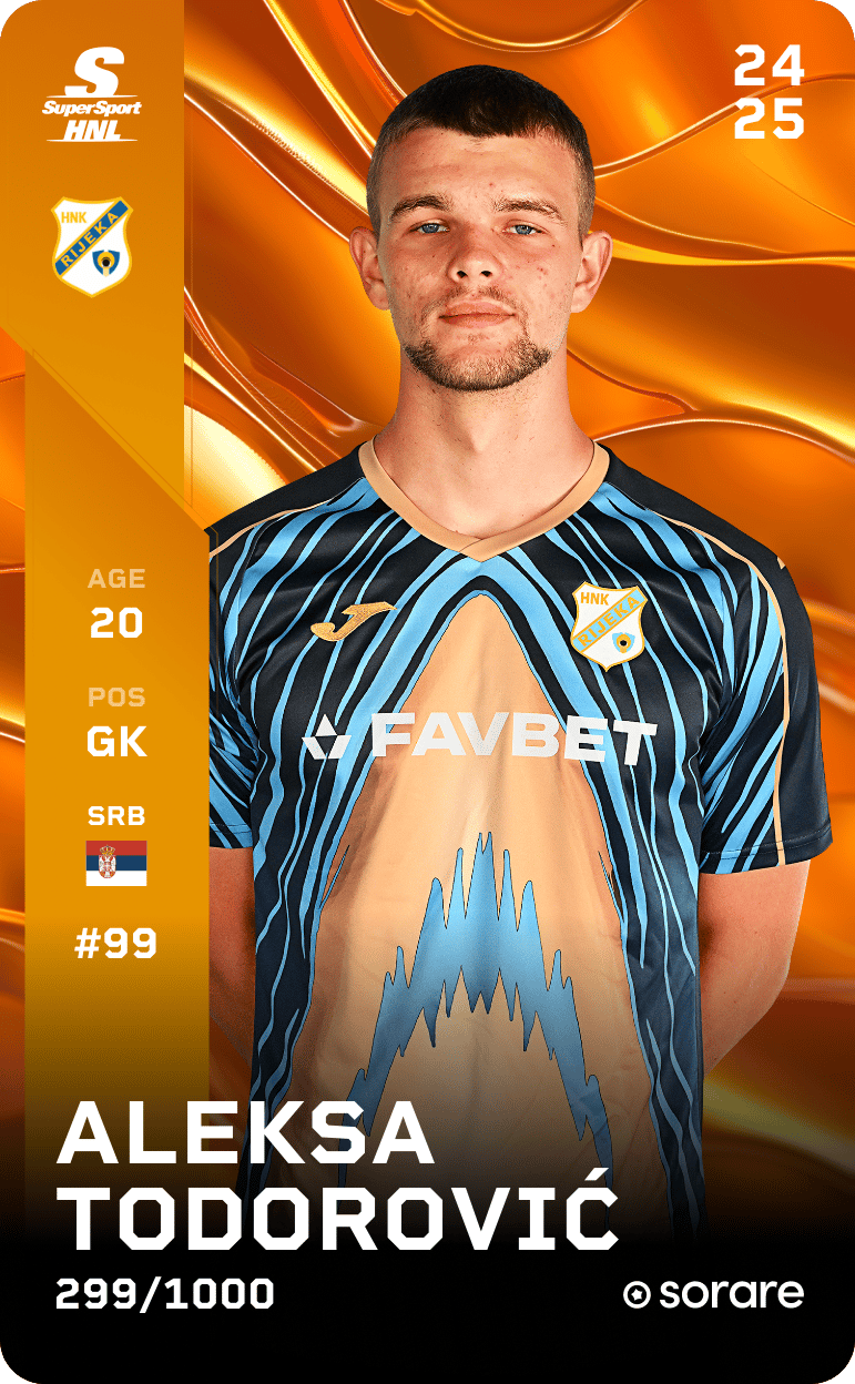 Aleksa Todorović 2024-25 • Limited 299/1000