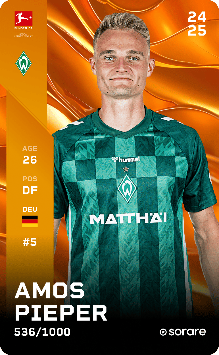 Amos Pieper 2024-25 • Limited 536/1000