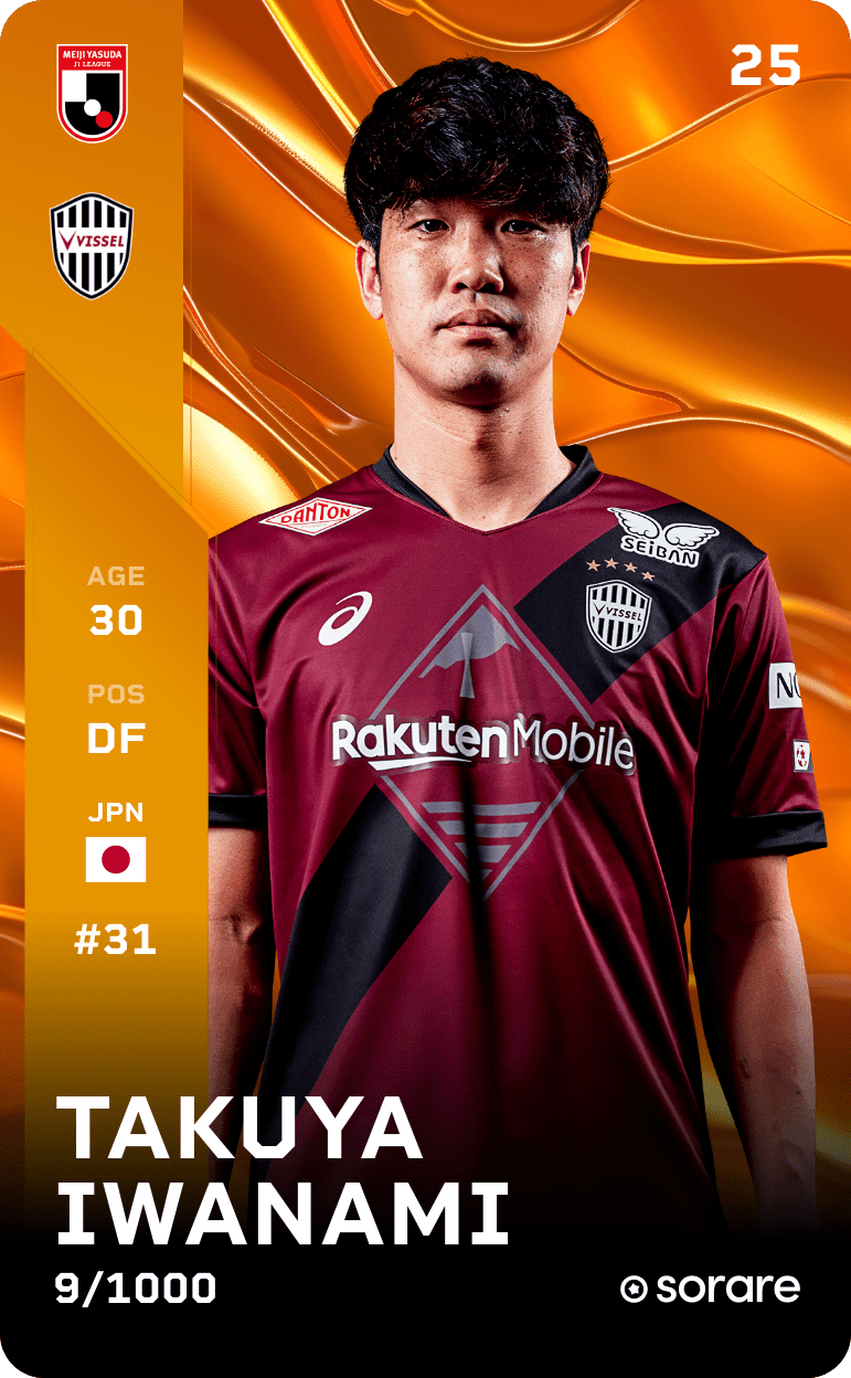 Takuya Iwanami 2025-26 • Limited 9/1000
