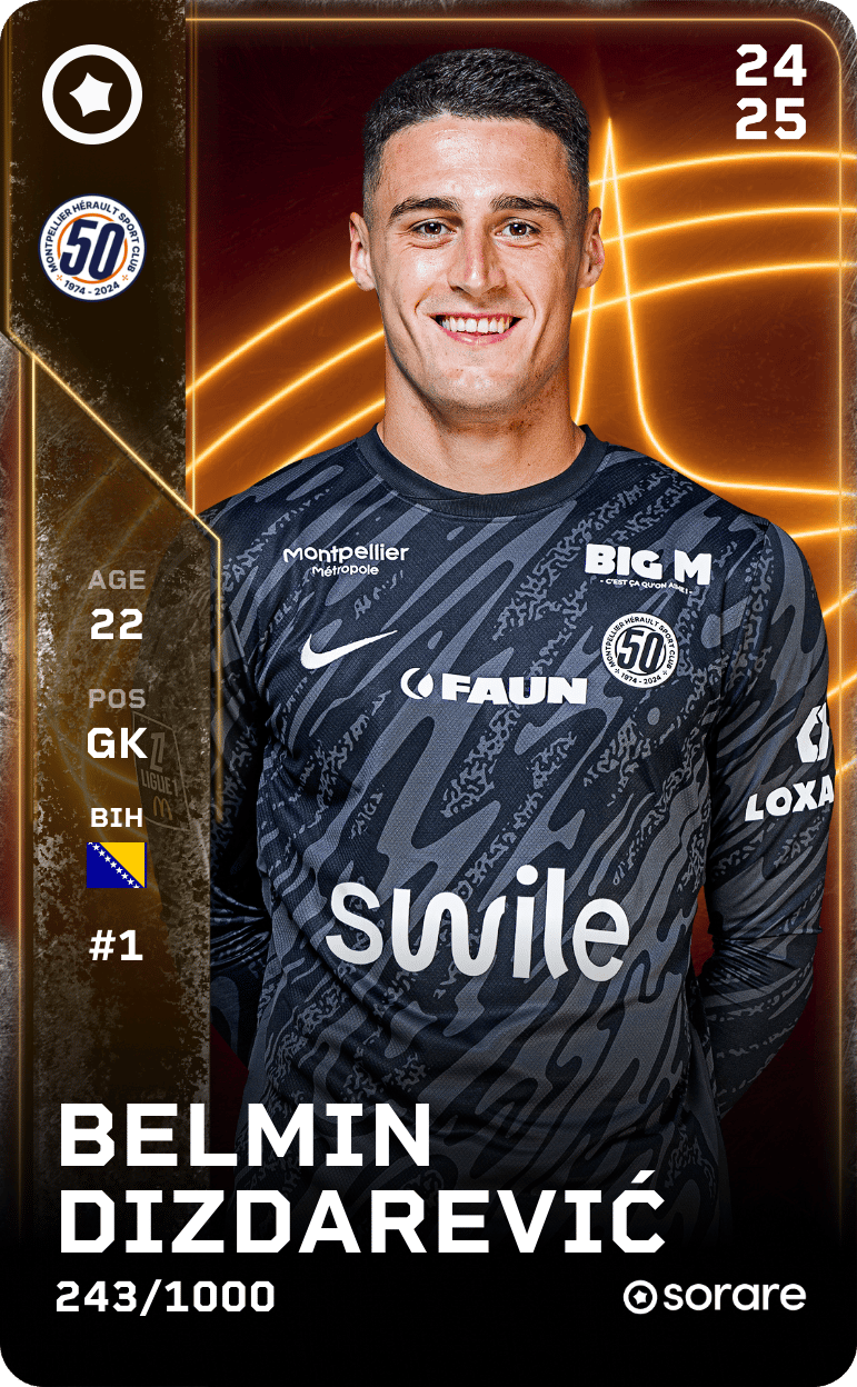 Belmin Dizdarević 2024-25 • Limited 243/1000