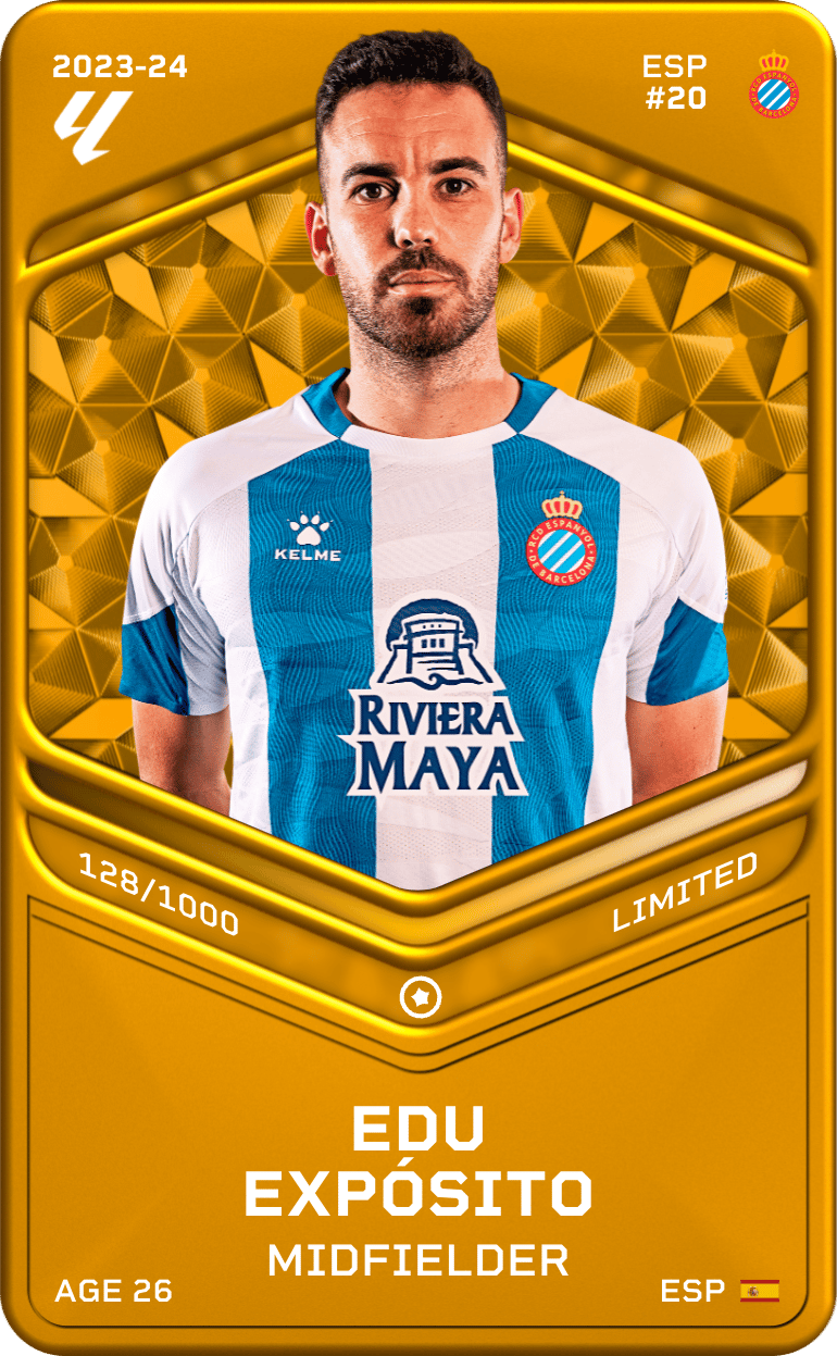 Edu Expósito 2023-24 • Limited 128/1000