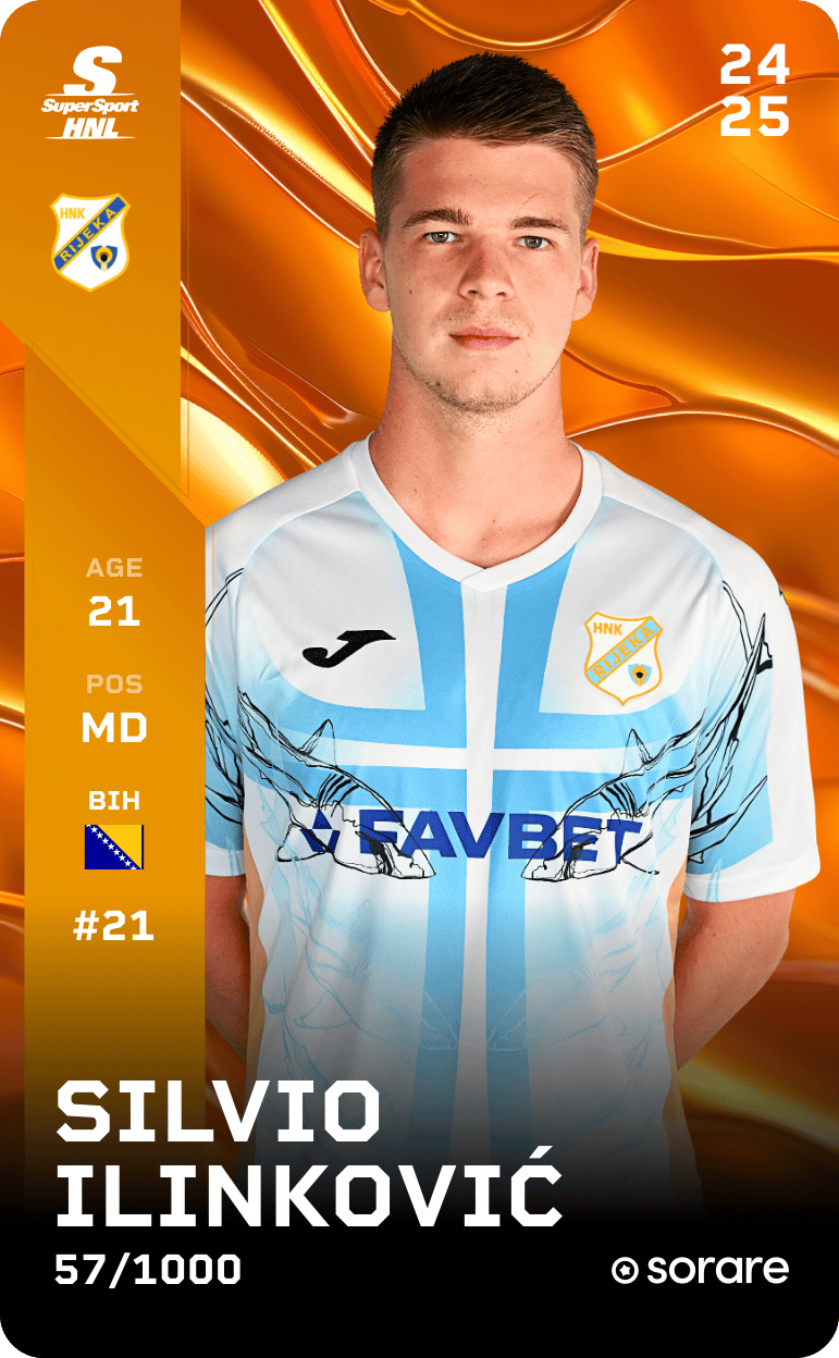 Silvio Ilinković 2024-25 • Limited 57/1000