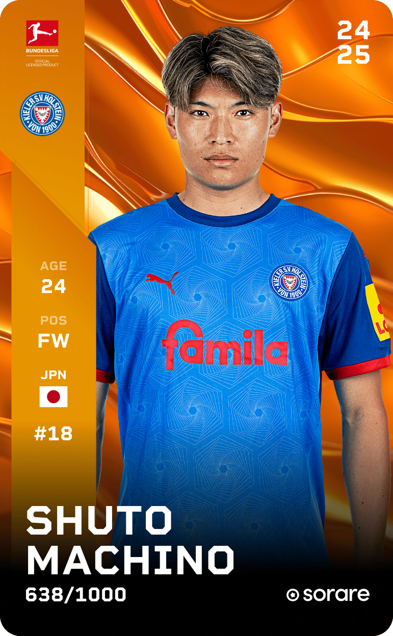 Shuto Machino 2024-25 • Limited 638/1000