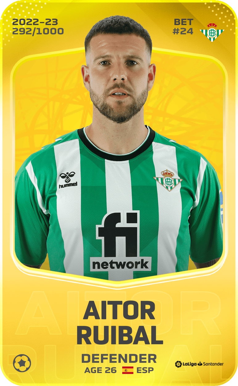 Aitor Ruibal 2022-23 • Limited 292/1000