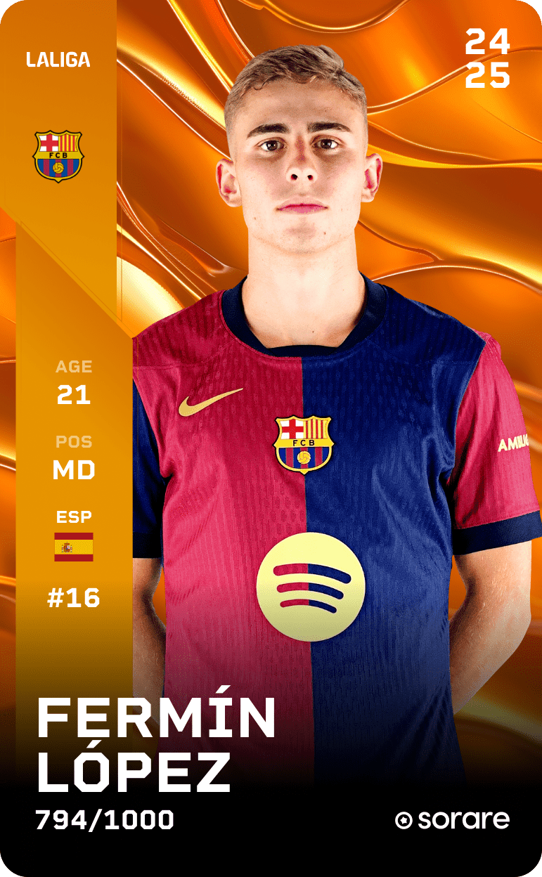 Fermín 2024-25 • Limited 794/1000