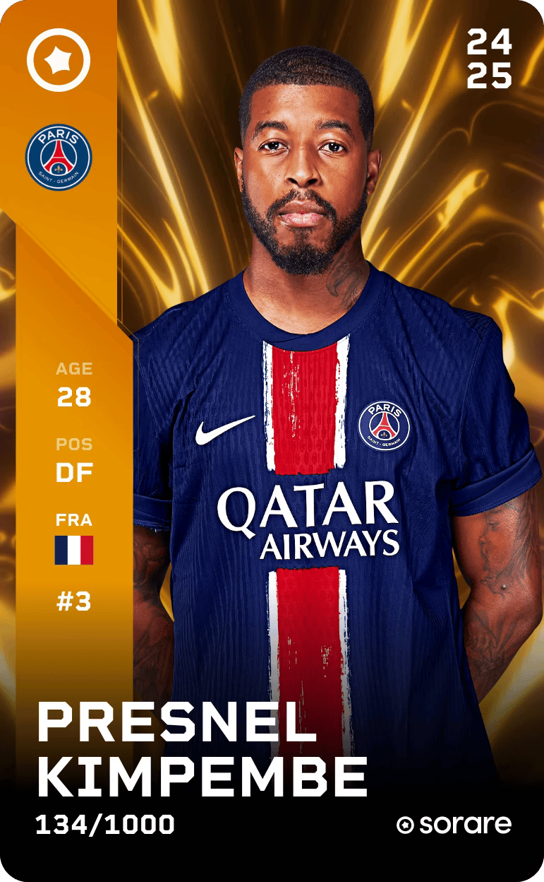 Presnel Kimpembe 2024-25 • Limited 134/1000