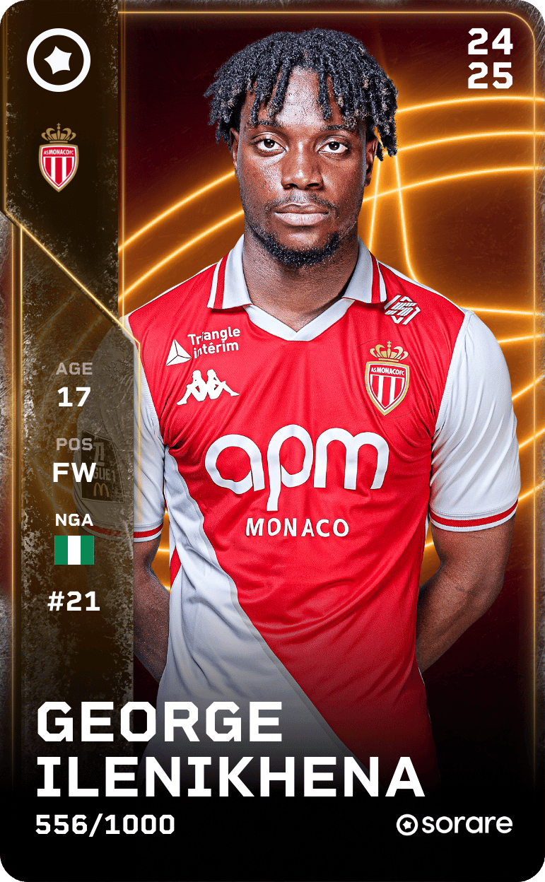 George Ilenikhena 2024-25 • Limited 556/1000