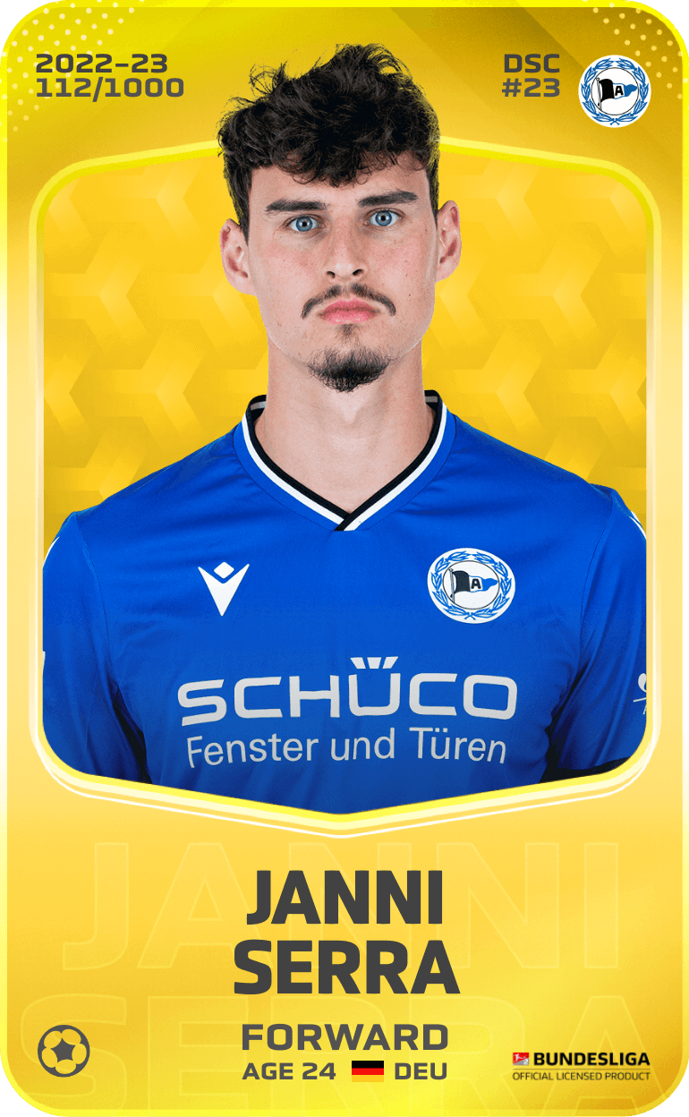 Janni Serra 2022-23 • Limited 112/1000
