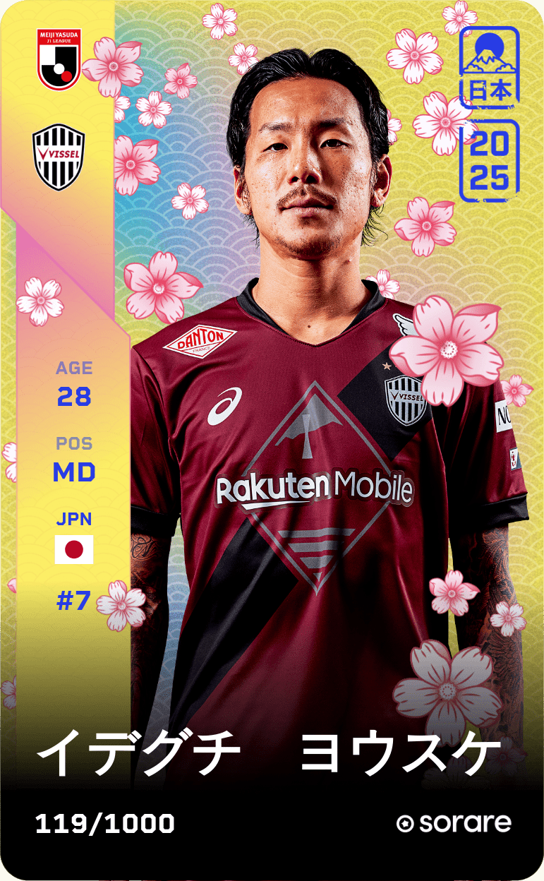 Yosuke Ideguchi 2025-26 • Limited 119/1000